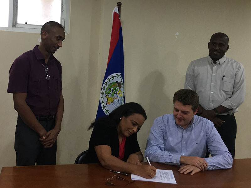 PRESS RELEASE - Belize Association of Planners Signs Agreement with UN-Habitat in Belmopan